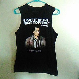 Supernatural Castiel diy tank (women's fit)